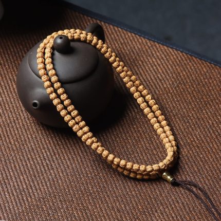 Buddha Palm Bodhi Seed Rudraksha Mala
