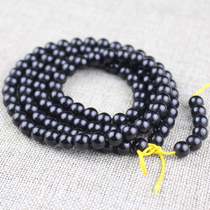 Coconut Shell Buddhist Prayer Beads Necklace