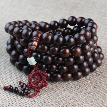 Laos Sian Rosewood 108 Mala Beads